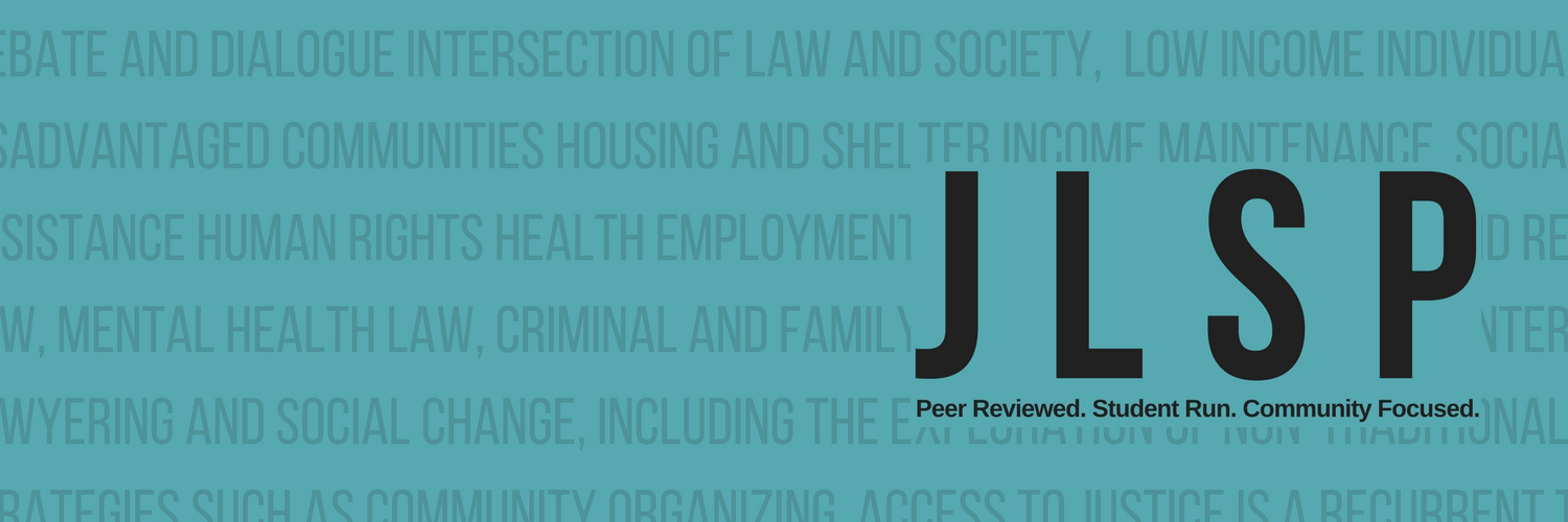 Journal of Law and Social Policy