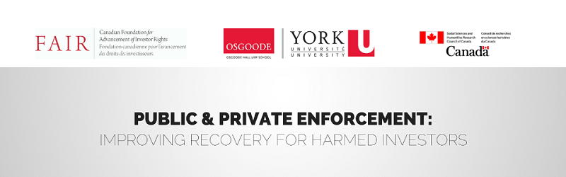 Public & Private Securities Enforcement: Securing Recovery for Harmed  Investors