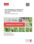 Land Development & Commercial Real Estate Problems (Volume I): 2018-19 by Morton G. Gross