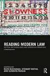 Reading Modern Law: Critical Methodologies and Sovereign Formations by Ruth Margaret Buchanan, Stewart J. Motha, and Sundhya Pahuja