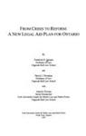 From Crisis to Reform: A New Legal Aid Plan for Ontario by Frederick H. Zemans, Patrick J. Monahan, and Aneurin Thomas