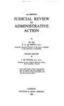 De Smith's Judicial Review of Administrative Action, 4th Edition