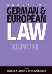 The Annual of German & European Law, Vols. 2 & 3