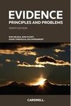 Evidence : Principles and Problems by Lisa Dufraimont