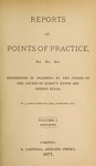Chambers Reports, 1846-1852 (2 v)