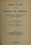 Ontario Appeal Reports, 1878-1900 (27 v)