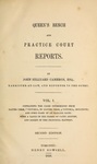 Upper Canada Queen’s Bench Reports, New Series, 1842 -1882 (46 v)