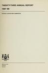 Twenty-Third Annual Report, 1987-88 by Ontario Law Reform Commission