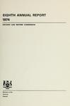 Eighth Annual Report, 1974 by Ontario Law Reform Commission