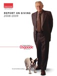 Report on Giving: 2008 - 2009 by Osgoode Hall Law School of York University
